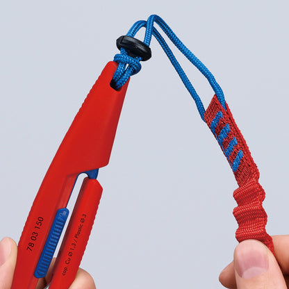 【10月発売予約商品】 KNIPEX Slim Knips スリムニッパー 150mm 7803-150 7861-150 ホルスターセット対応 精密ニッパー 結束バンド 配線作業用 クニペックス