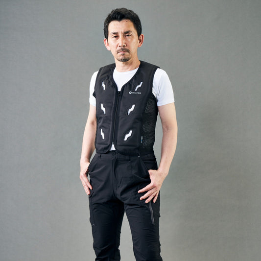 INUTEQ DRY BODYCOOL SMART-X 冷却ベスト TL-WICB-BCS 注水式 水冷ベスト 最大72時間 バッテリー不要 気化冷却 暑さ対策 作業用 軽量 約270g