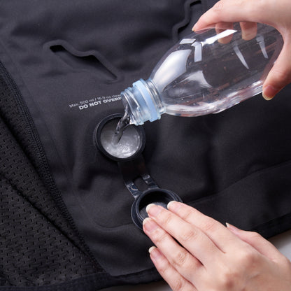 INUTEQ DRY BODYCOOL SMART-X 冷却ベスト TL-WICB-BCS 注水式 水冷ベスト 最大72時間 バッテリー不要 気化冷却 暑さ対策 作業用 軽量 約270g