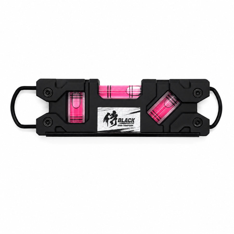 侍ブラック×エビス トビレベル・プロS SRB-TBMPSBK マットブラック 水平器 160mm