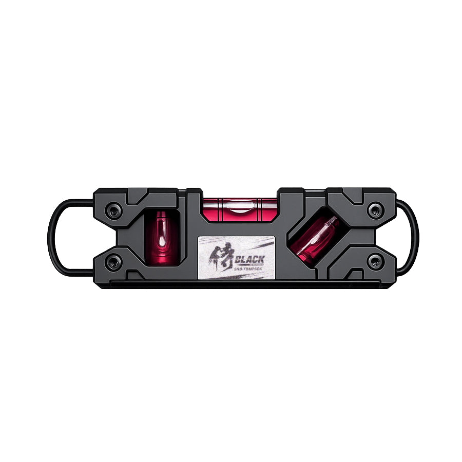 侍ブラック×エビス トビレベル・プロS SRB-TBMPSBK マットブラック 水平器 160mm