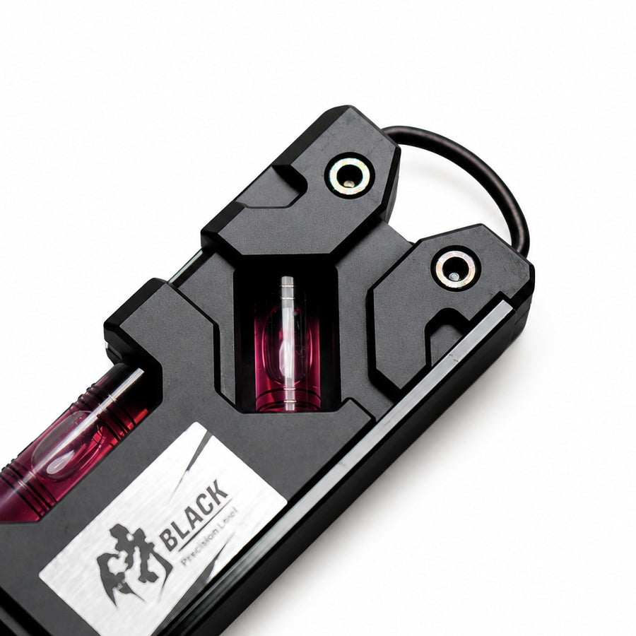 侍ブラック×エビス トビレベル・プロS SRB-TBMPSBK マットブラック 水平器 160mm