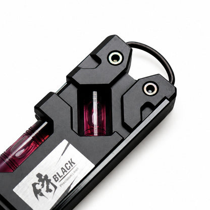侍ブラック×エビス トビレベル・プロS SRB-TBMPSBK マットブラック 水平器 160mm
