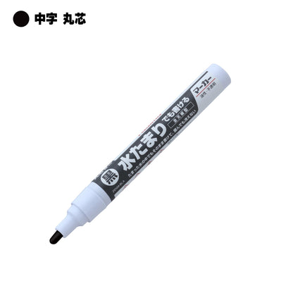 タジマ すみつけマーカー 全天候型 太字角芯 8mm×4mm 中字丸芯 2mm 全6色 ZENM 濡れた面 雨天対応 コンクリート コンパネ 墨付け 建築 電気 配管