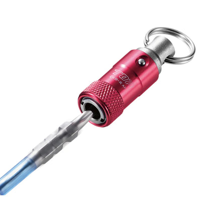 トップ工業 携帯用ワンタッチ式 ビットホルダー EWB 3色セット / 単品（レッド・ブラック・オレンジ）