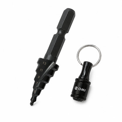OMI 大見工業 タケノコドリル ちょいタケ TKC-212 TKC-313 段付きドリル 6.35mm六角軸 ビットホルダー付