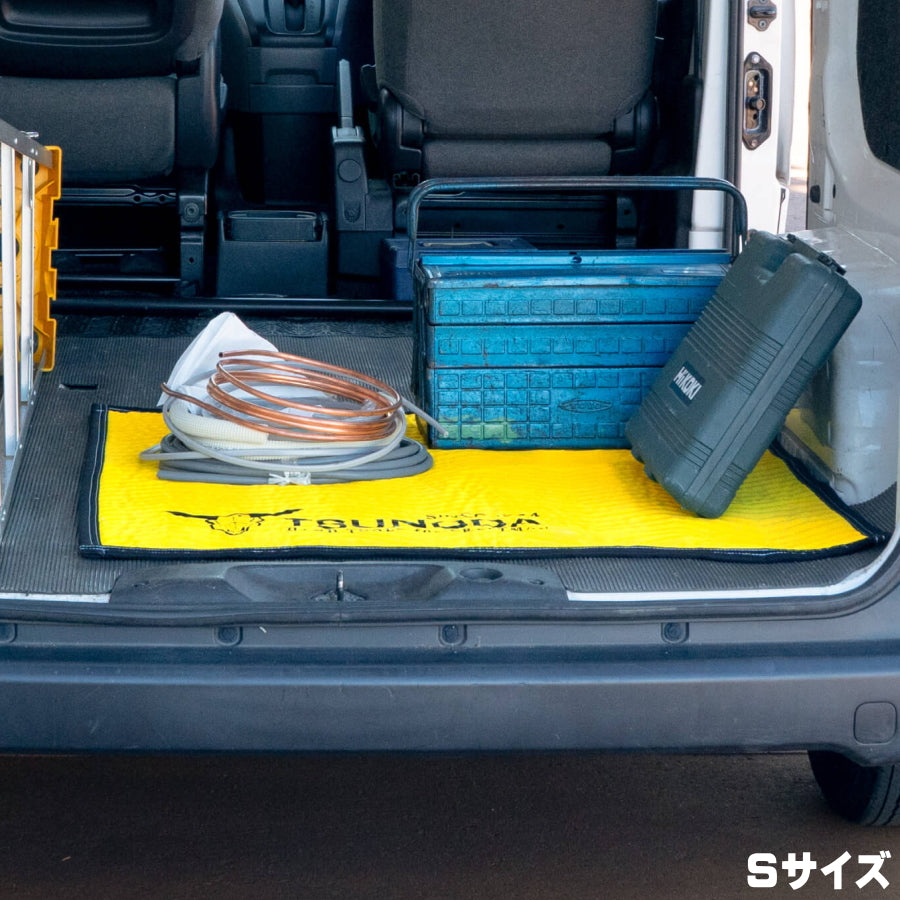 【10月26日発送予定予約品】 TSUNODA ツノダ 養生マット プロテクションマット TOG-PMY-S TOG-PMY-M TOG-PMY-L S M L 床養生 作業用マット 脚立 工具 部材