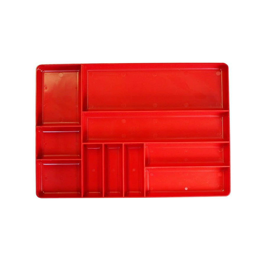 WIT プラスチック ツールトレー グレー レッド グリーン 5017906 5017905 5018100 403×280×40mm 工具整理 引き出し収納 パーツトレー ワールドインポートツールズ