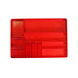 WIT プラスチック ツールトレー グレー レッド グリーン 5017906 5017905 5018100 403×280×40mm 工具整理 引き出し収納 パーツトレー ワールドインポートツールズ