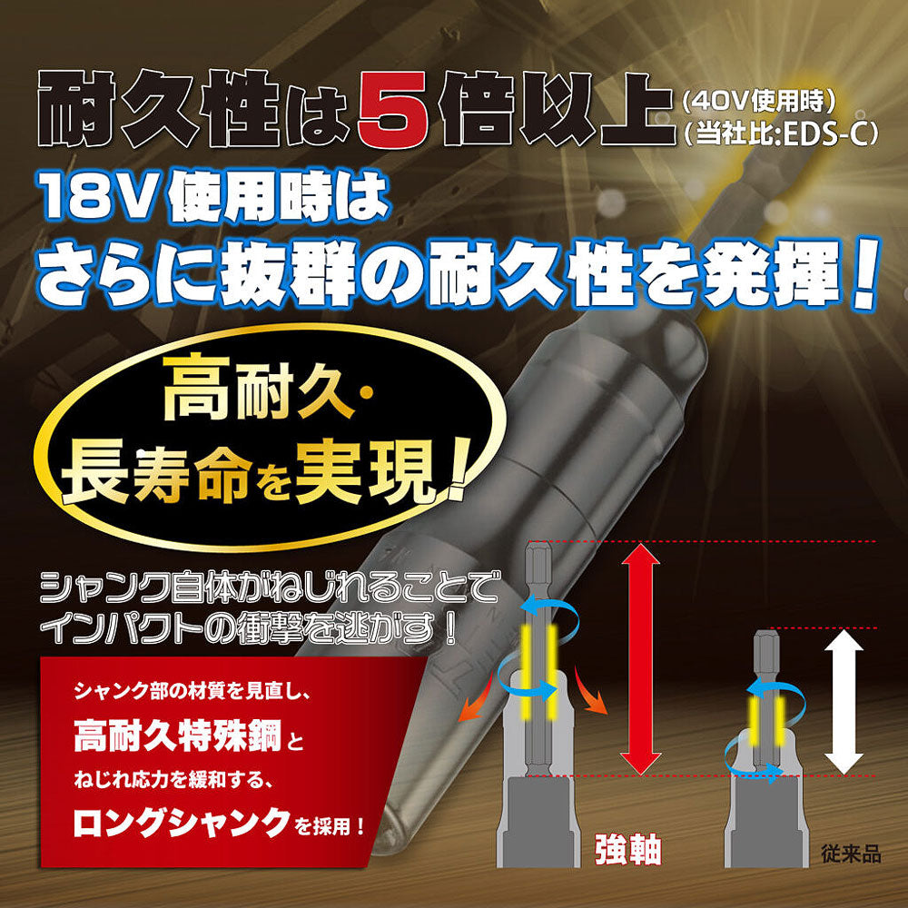 トップ工業 電動ドリル用 強軸足場クランプソケット ETS-17SS