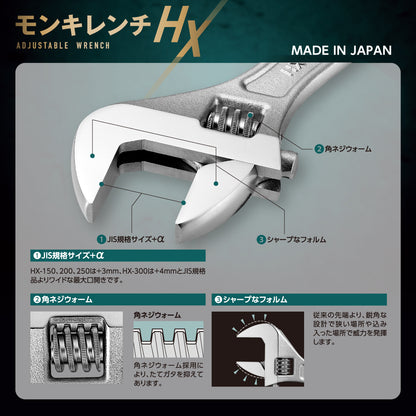 トップ工業 モンキレンチ HX