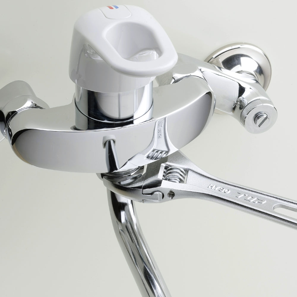 トップ工業 薄型軽量ワイドモンキレンチ エコワイド グリップ付 HY-G