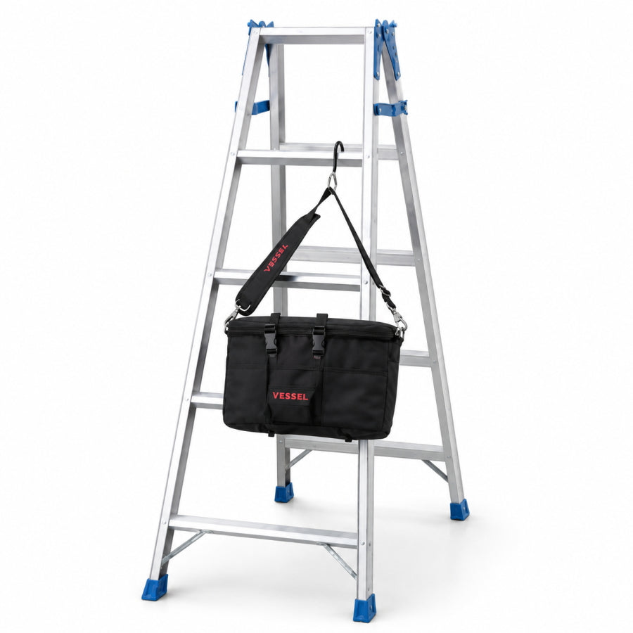 VESSEL ベッセル タフフィットバケツ 蓋つきシリーズ TBK-300F TBK-400F 工具収納バッグ 工具差しインナー ショルダーベルト 大型フック モールシステム対応