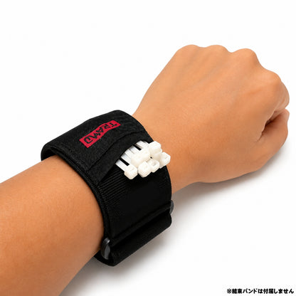 TRAMD タイリスト リストホルダー 結束バンド ケーブルタイ 手首装着 約10～20cm対応