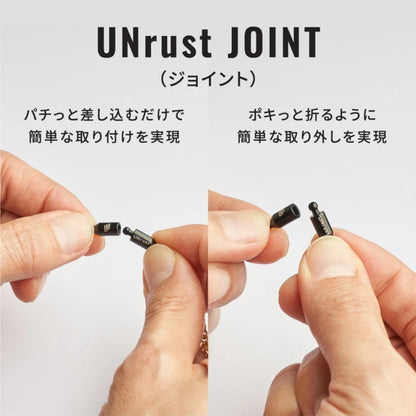 UNrust アンラスト KiHei キヘイ 喜平 磁気ネックレス 150mT ネオジム磁石 SUS316L 53cm ゴールド シルバー 2面 6面 UN301