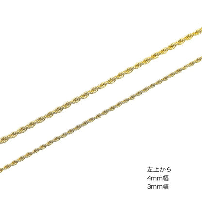 UNrust アンラスト Nexus ネクサス フレンチロープ 磁気ネックレス 150mT SUS316L 45cm 53cm 55cm ゴールド シルバー