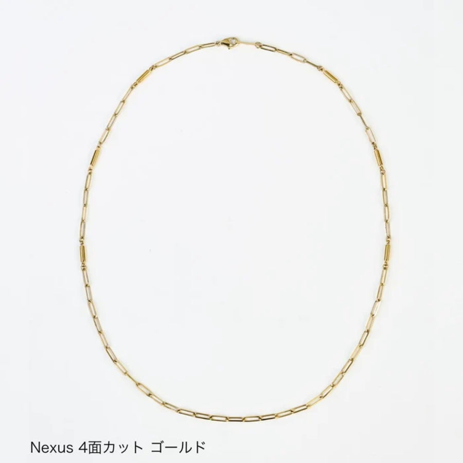 UNrust アンラスト Nexus ネクサス UN303 4面カット 磁気ネックレス 150mT ステンレス 50cm 60cm ゴールド シルバー