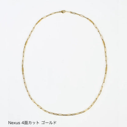 UNrust アンラスト Nexus ネクサス UN303 4面カット 磁気ネックレス 150mT ステンレス 50cm 60cm ゴールド シルバー
