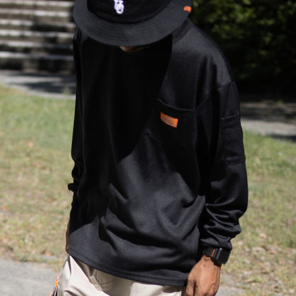 UNIVERSAL OVERALL PROFESSIONAL ユニバーサルオーバーオール プロフェッショナル ロングスリーブTシャツ UN25331201 ロンT 長袖 作業着 リフレクター ペン差し ワークウェア