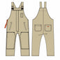 【9月発売予定・予約商品】UNIVERSAL OVERALL PROFESSIONAL QUICK MOTION オーバーオール UN2633808QM クイックモーション 2026 Fall&Winter