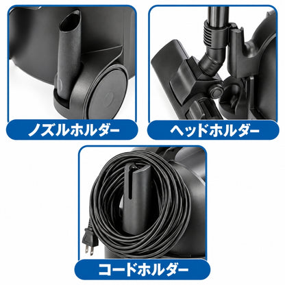 VP300 業務用掃除機 紙パック10枚付き コード式 乾式 強力吸引19kPa 15mコード 軽量 静音 Nilfisk ニルフィスク製 TRUSCO トラスコ