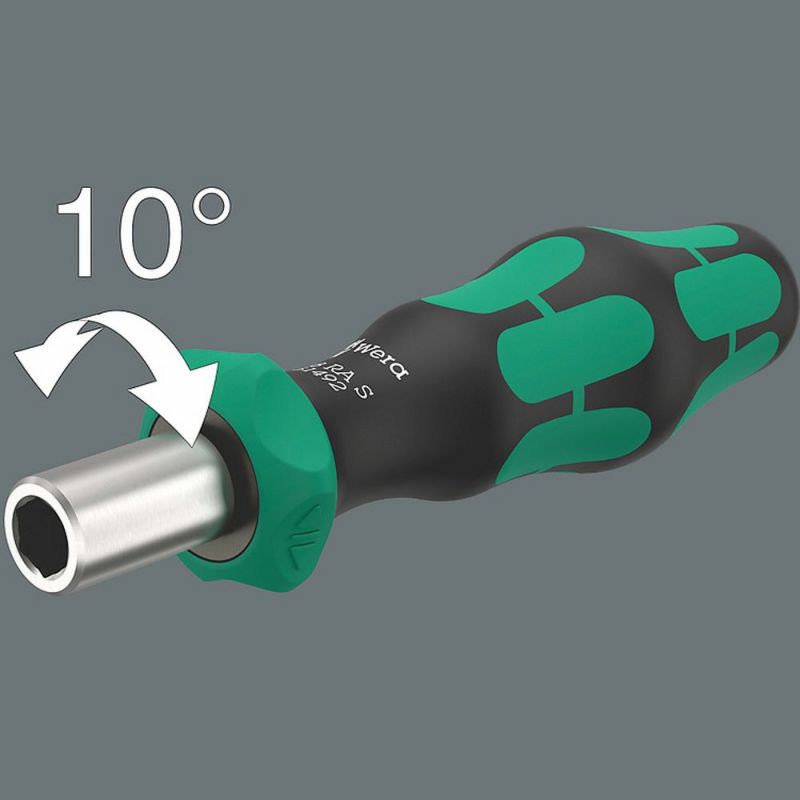 【廃盤品限定特価】 Wera 838 RA S/4 ラチェットビットホルダー ドライバーセット 135823 1/4インチ外六角ビット対応