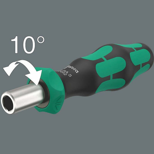 【廃盤品限定特価】 Wera 838 RA S/4 ラチェットビットホルダー ドライバーセット 135823 1/4インチ外六角ビット対応