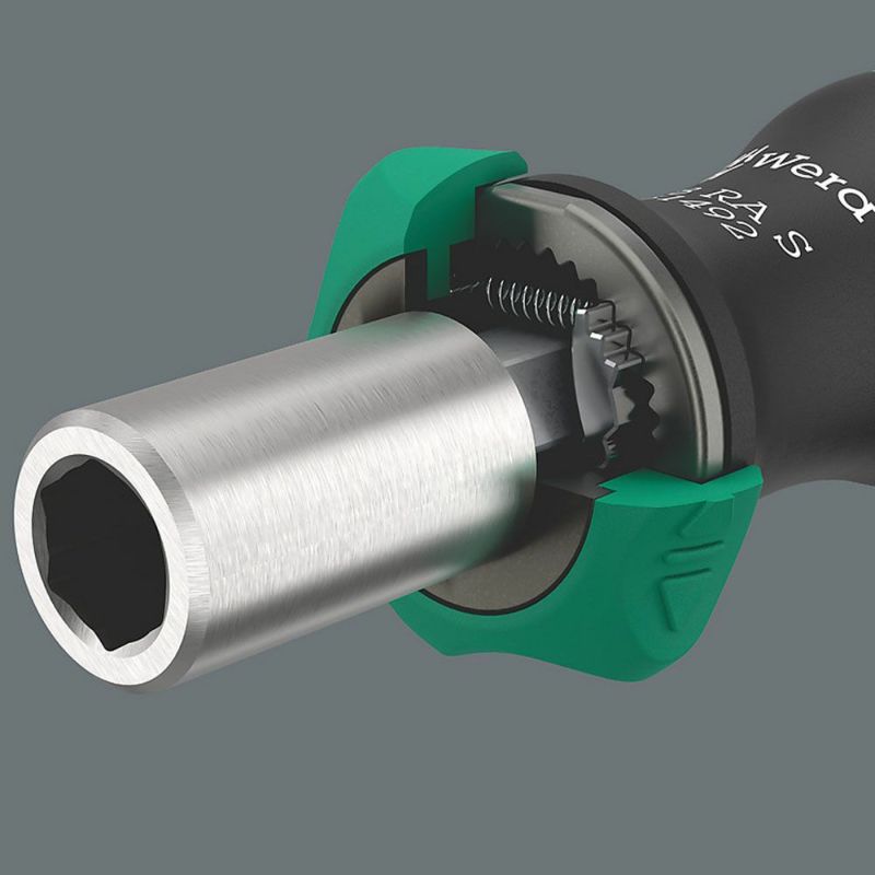 【廃盤品限定特価】 Wera 838 RA S/4 ラチェットビットホルダー ドライバーセット 135823 1/4インチ外六角ビット対応
