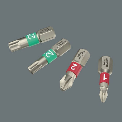 【廃盤品限定特価】 Wera 838 RA S/4 ラチェットビットホルダー ドライバーセット 135823 1/4インチ外六角ビット対応
