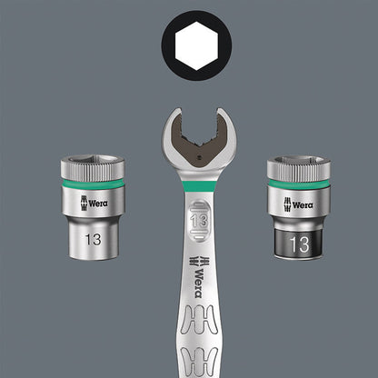 WERA ベラ 6005 ジョーカー 両口レンチ ダブルマウスジョーカー 6×7mm 8×9mm 10×11mm 12×13mm 狭所作業 スパナ ボルト ナット Take it easy