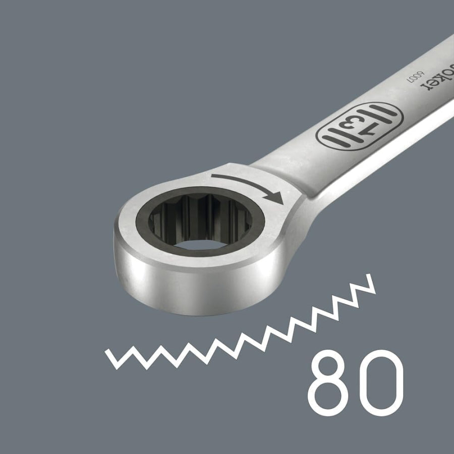 WERA ベラ 6007 ジョーカー コンビネーションスパナ ロングデザイン 8mm ~ 19mm ラチェット レンチ ジョーカーシリーズ