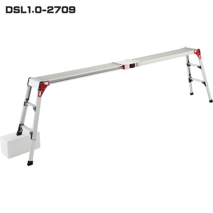 ハセガワ DSL1.0 脚部伸縮スノコ式足場台 DSL1.0-2709／2712 長谷川工業 天板・脚部伸縮