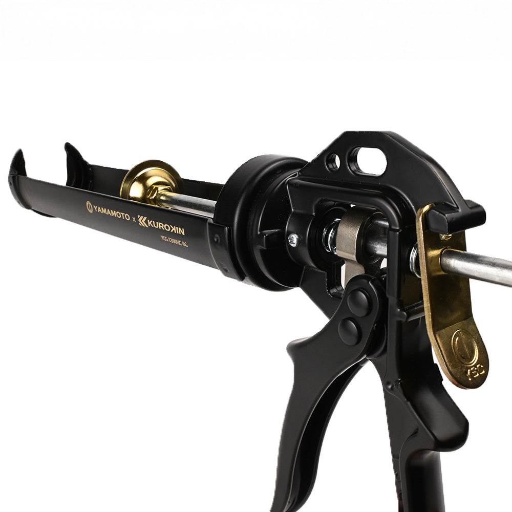 【予約商品】 フジ矢 黒金 山本製作所 カートリッジガン YCG-2300HC-BG 強力型 コーキングガン 330ml