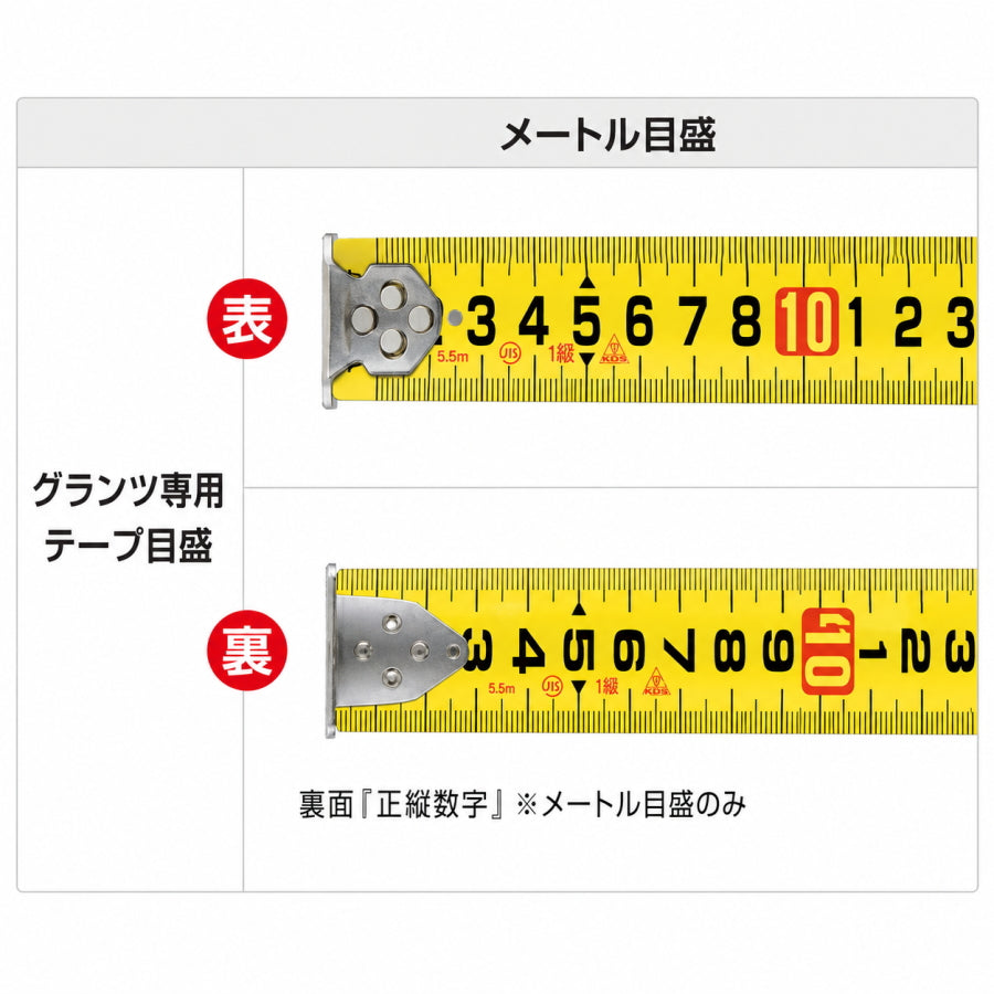 かずG 高儀160周年記念限定品 KDS コンベックス 25mm巾 5.5m ZZR2555TG